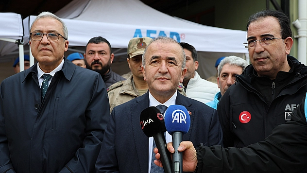 Vali Hatipoğlu kayıp şahıs için, 'Maalesef henüz olumlu bir haber alamadık'