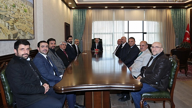 Vali Hatipoğlu, MASSAD yönetimiyle bir araya geldi