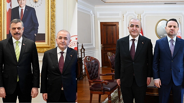 Vali Hatipoğlu'ndan Ankara temasları