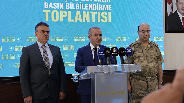 Vali Hatipoğlu'ndan içme suyu açıklaması
