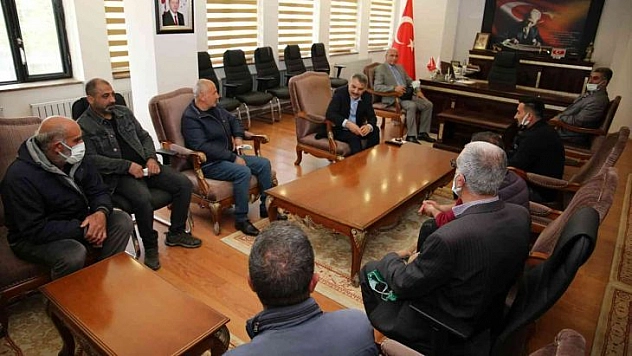 Vali Özkan Muhtarlarla bir araya geldi