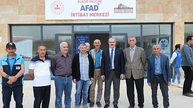 Vali Toraman'dan AFAD İrtibat Merkezi'ne Ziyaret