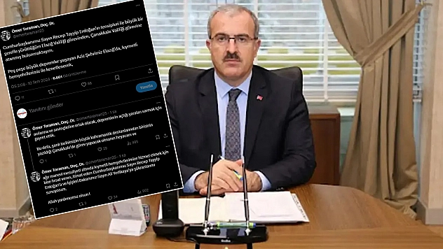 Vali Toraman'dan Elazığ'a Veda Mesajı