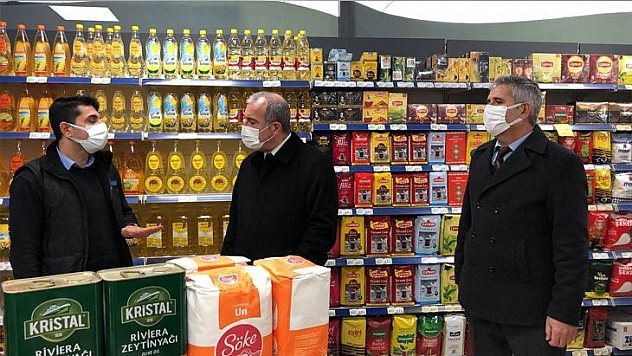 Vali Toraman'dan Marketlere Denetim