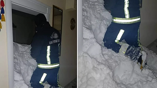 Van'ın çatak ilçesinde çığ: 1 kişi kayıp, 22 ev boşaltıldı