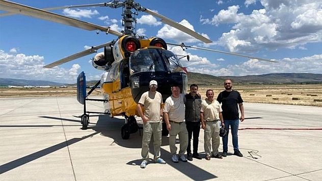 Yangın söndürme helikopteri Bingöl'e konuşlandırıldı