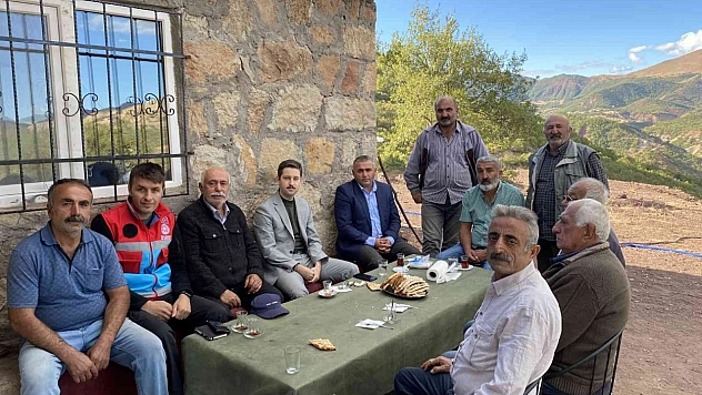 Yayladere Kaymakamı İrdelp vatandaşlarla bir araya geldi