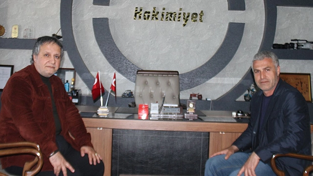 Yazar İhsan Tarakçı'dan Hakimiyet'e Ziyaret