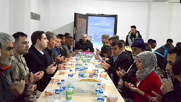 Yedisu Kaymakamı Başar, güvenlik korucularıyla bir araya geldi