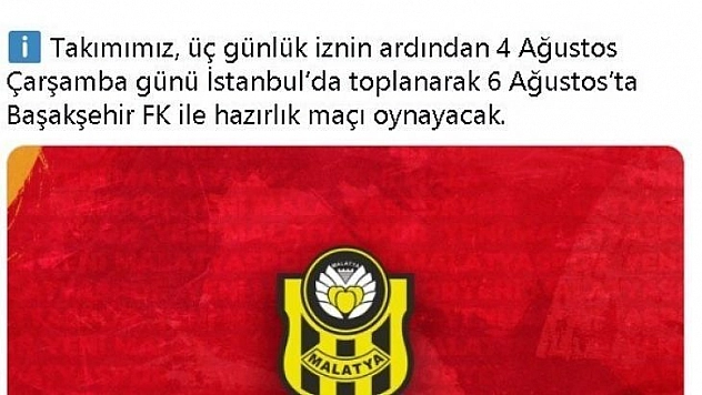 Yeni Malatyaspor, 3. etap kamp çalışmalarını tamamladı