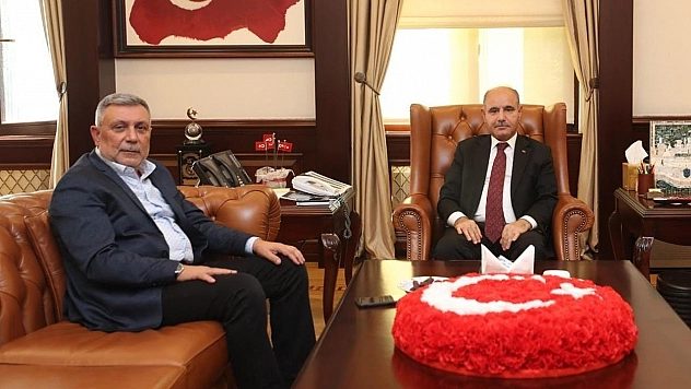 Yıldırım'dan Emniyet Genel Müdürü Aktaş ve MEB Personel Genel Müdürü Çelik'e ziyaret