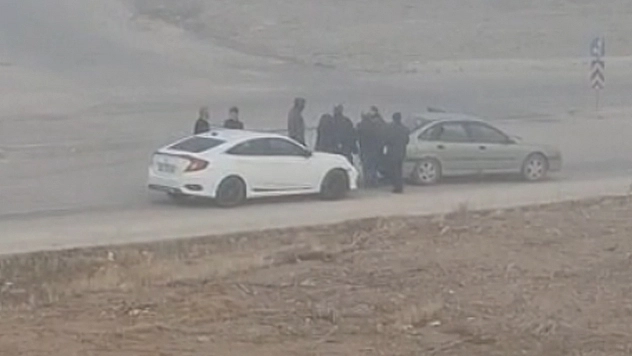 Elazığ'da yol verme kavgası