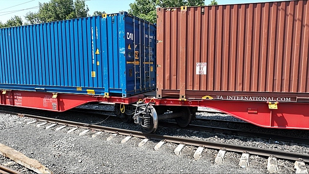 Yük Vagonu Raydan Çıktı