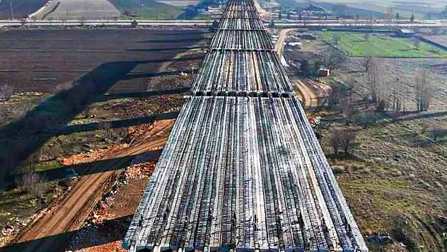 Yüksek hızlı tren hattı'nda çalışmalar sürüyor