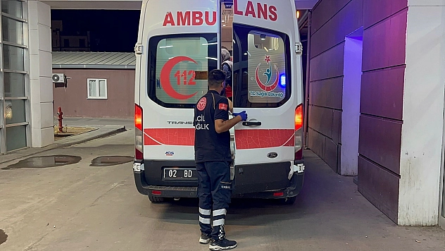 Yüksekten düşen işçi yaralandı