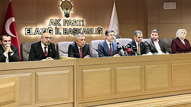 Yumaklı 'Elazığ İçin 24 Milyar Maliyetli 209 Adet Projemiz Var'