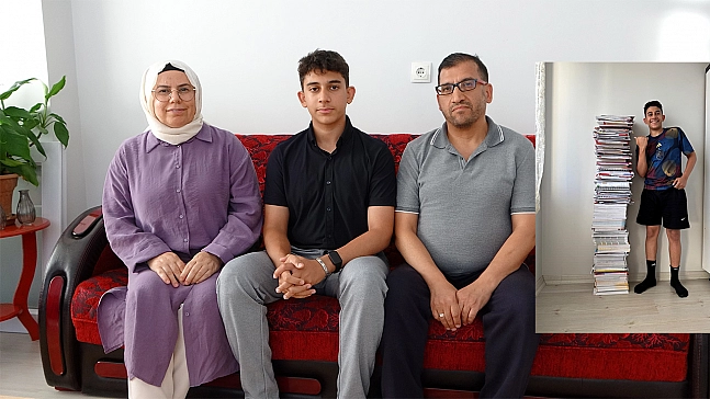 Akıllı telefonu bıraktı, tuşlu telefonla Türkiye birincisi oldu