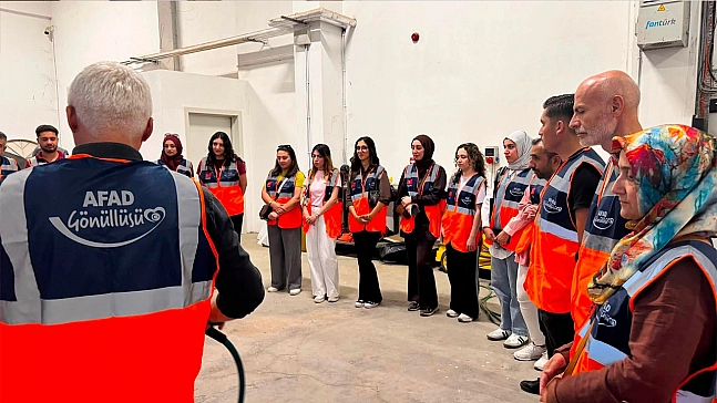 Elazığ'da AFAD gönüllülerine yönelik eğitim programı devam ediyor