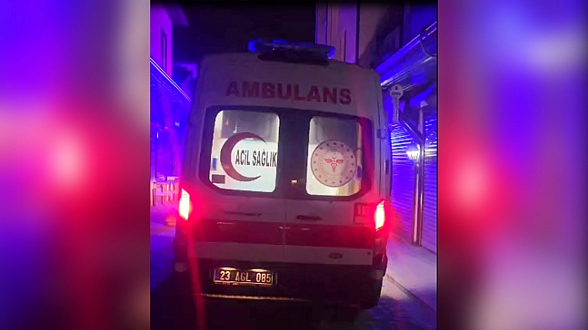 Elazığ'da bıçaklı kavga: 2 yaralı