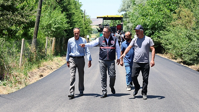 Elazığ'da Kırsal Ulaşıma Büyük Hamle