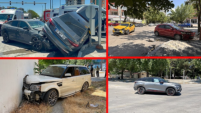 Elazığ'da Temmuz Ayı trafik kazaları: 1 ölü, 345 yaralı