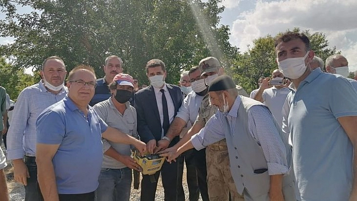 'Hazreti Hamza Cami' nin temeli törenle atıldı