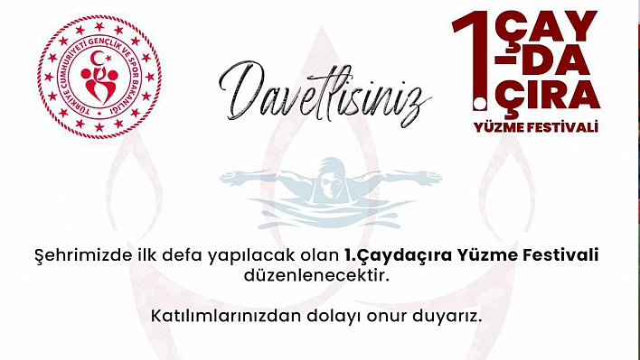 1. Çaydaçıra Yüzme Festivali başlıyor