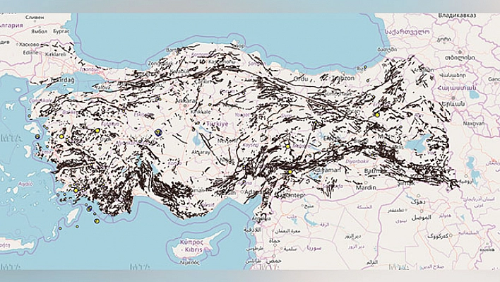 110 ilçeyi etkileyecek diri fay haritası açıklandı: Elazığ'dan hangi ilçeler var? İşte deprem riski olan noktalar...