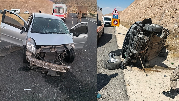 2 ayrı trafik kazası: 6 yaralı