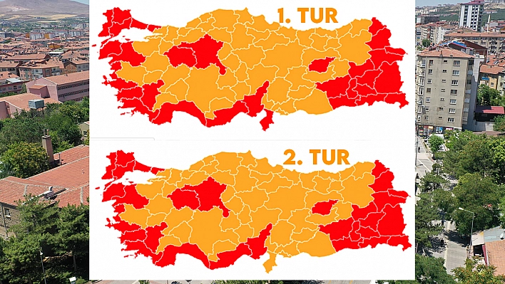 2. Tur Sonrası Haritada Rengi Değişen Tek İl Var...