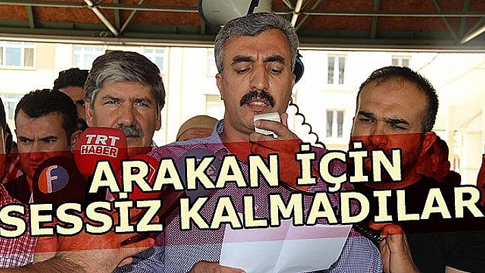 Elazığ'daki STK'lar Arakan İçin Sessiz Kalmadı