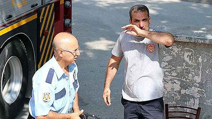 İTFAİYE ERİ, HAYAT KURTARMAK İSTERKEN DAYAK YEDİ