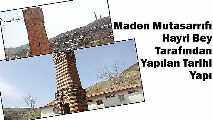 MADEN'İN SİMGESİ TARİHİ SAAT KULESİ