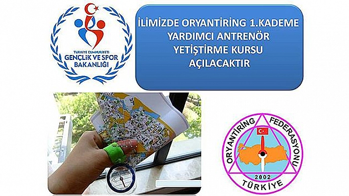 Oryantring 1. Kademe Yardımcı Antrenör Yetiştirme Kursu Elazığ'da