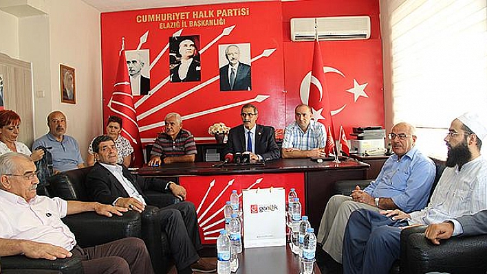 SP Elazığ İL Teşkilatından  CHP'ye Ziyaret