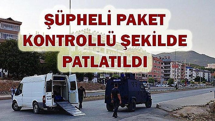 ŞÜPHELİ PAKET