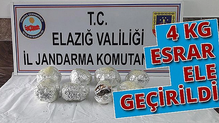 TRENDE UYUŞTURUCU ELE GEÇİRİLDİ