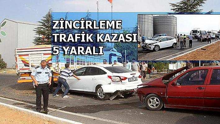  ZİNCİRLEME TRAFİK KAZASI