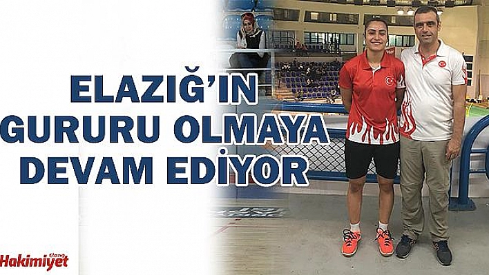 Aliye Demirbağ yine Elazığ'ı gururlandırdı