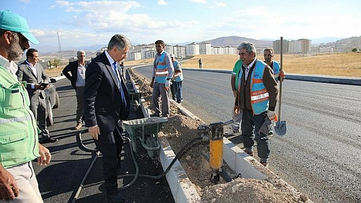 BAŞKAN YANILMAZ, KUZEY İMAR YOLU'NDA İNCELEMELERDE BULUNDU