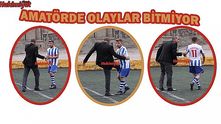 Futbolcusuna tekme attı!