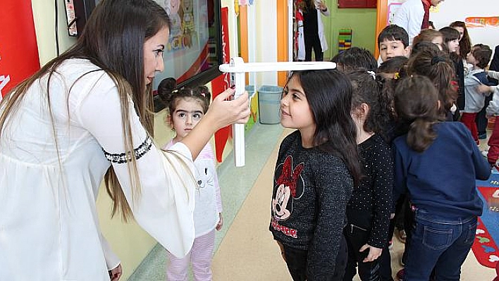 Elazığ'da anaokulu öğrencilerine sağlıklı beslenme semineri verildi.