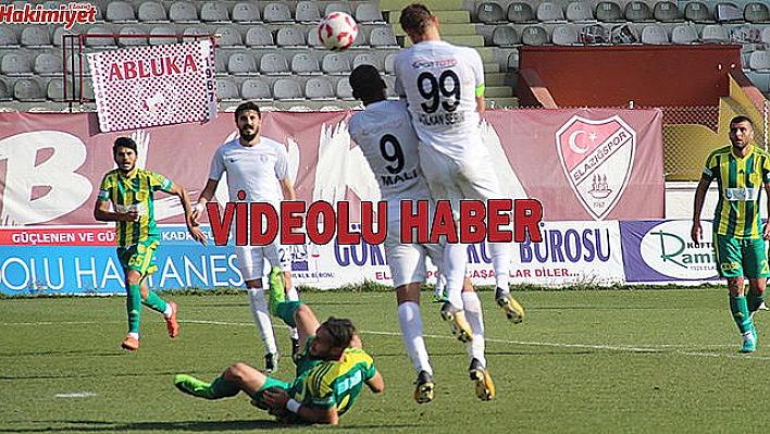 ELAZİZ BELEDİYESPOR 1-0 OSMANİYESPOR (ÖZET)