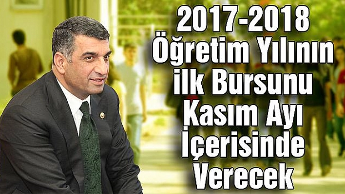 Gürsel EROL,  Vekil Maaşını Burs Olarak Dağıtmaya Devam Ediyor