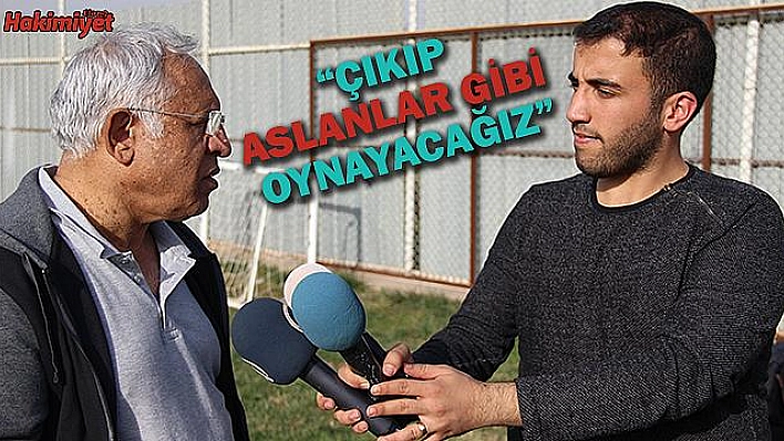 Kalpar: 'Oyuncularıma güveniyorum, inanıyorum'