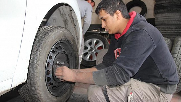 KIŞ LASTİĞİ YOĞUNLUĞU ERKEN BAŞLADI