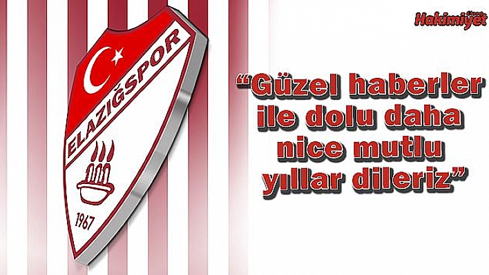 Elazığspor'dan Hakimiyet'e kutlama