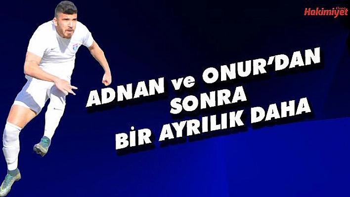 Elaziz Belediyespor'da bir ayrılık daha