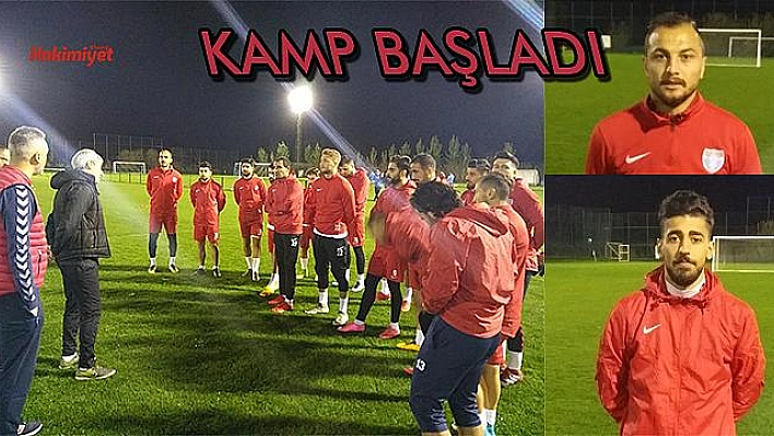 ELAZİZ BELEDİYESPOR SAHAYA İNDİ