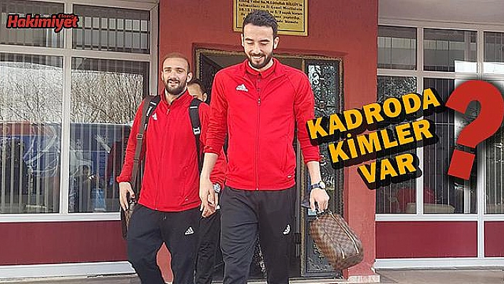 Gakgoş 21 futbolcuyla gitti!